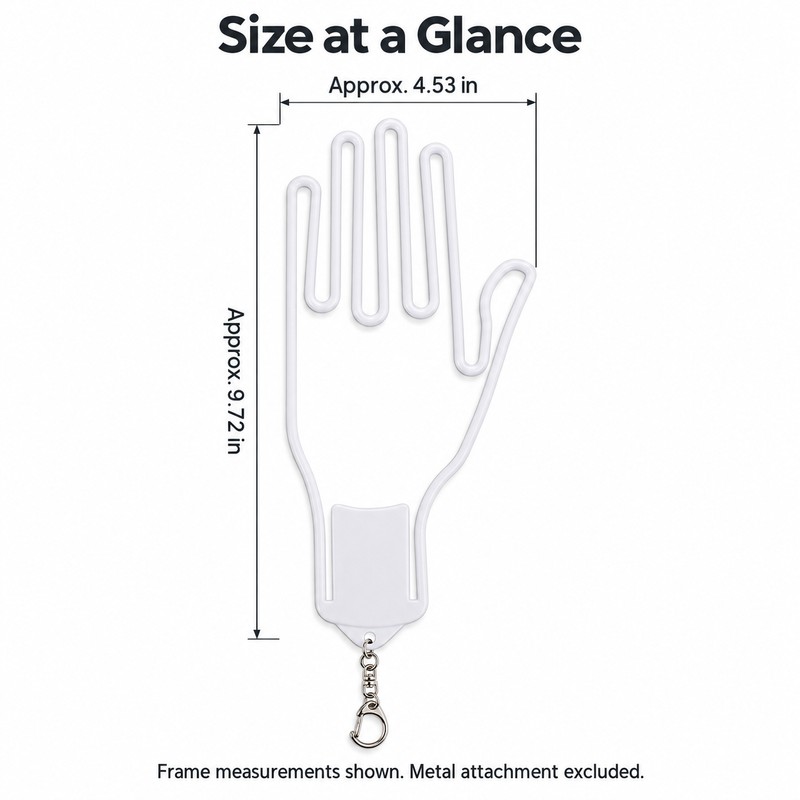 Golf Glove Holder and Stretcher for Post-Round Care – Compact