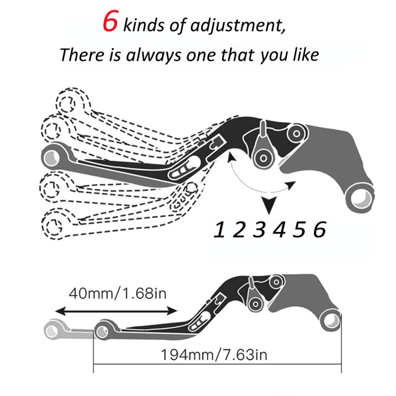 Brake Clutch Levers for Duke 125 200 390