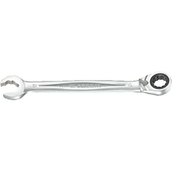 Facom 467br. 16 Fork Quick Ratchet Combination Spanner Metric, Silver, 16 mm