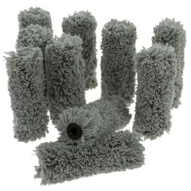 Maverick 421 Series V 4 inch 10 piece pack Paint Mini Roller Covers Professional 15MM Sleeve Microfibre Grey
