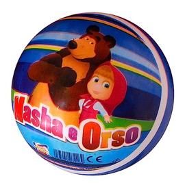 CUCUBA Rubber Ball Water Volleyball Handball Training or Match Diameter 17cm (Masha and Bear)