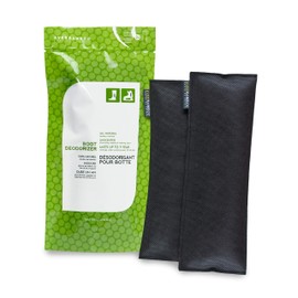 Ever Bamboo Boot Deodorizer Bag Set w/Natural Bamboo Charcoal (Pair, 2 x 50 g)…