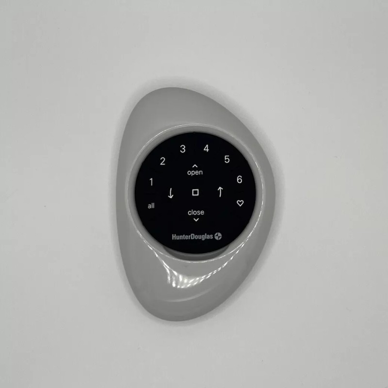 Hunter Douglas Pebble Mist Gray (NEW) Pebble Only—Powerview Remote Holder