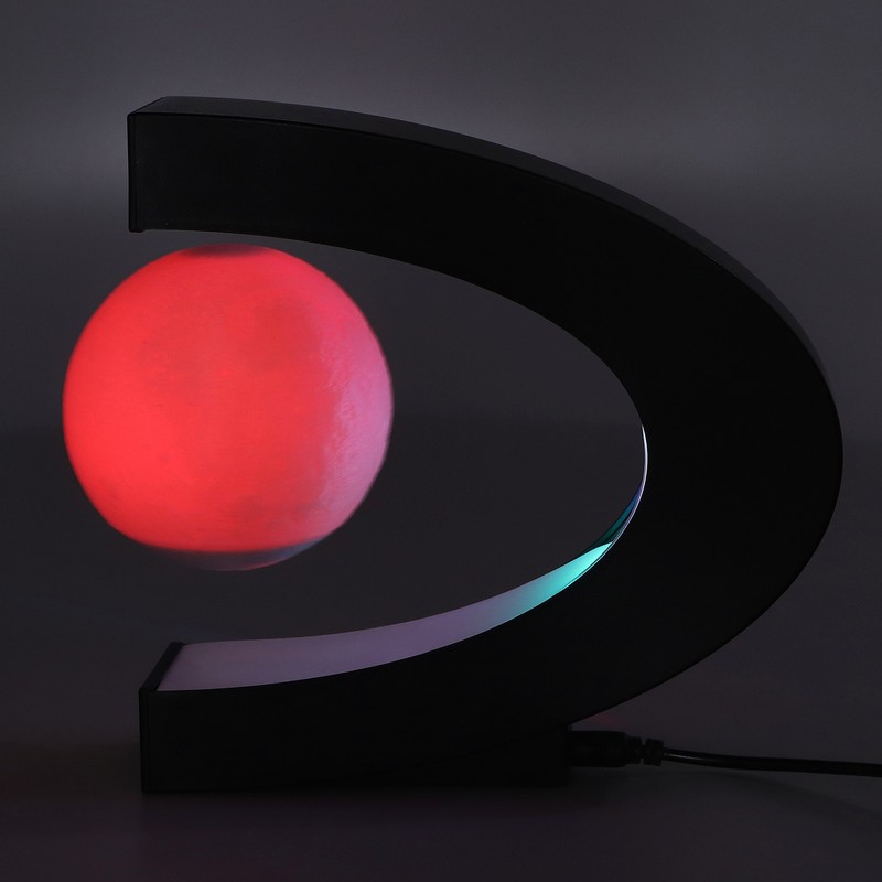 Levitating Moon Lamp ABS Floating Moon Night Light for Office