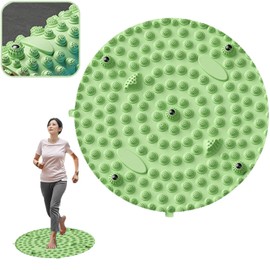 (2024 New Release) Foot Massage Pad, Round Massage Mat, Foot Steps, Press Point Mat, Acupressure Plate Exercise Massage, Foot Massage, Foot Massage, Folding, Ergonomic Acupressure Pad for Home Use