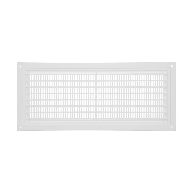 Vent Systems 3" x 10" Inch (Opening Dimensions) White Plastic