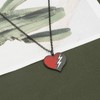 KEYCHIN Red Heart Symbol Necklace Jay ＆ Mal Fans Gifts