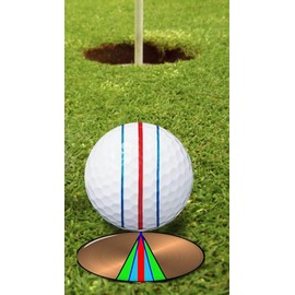 Golf 1.5 inch (38.1 mm) Targeting Ball Marker for marking ball on the green.