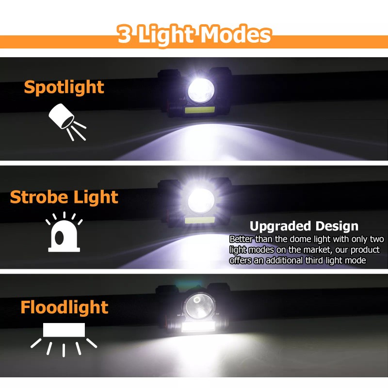 RI 2x Upgraded Roll Bar Mount LED Dome Light for