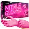 JFA Medical Extra Small Size Disposable Powder Free Pink Nitrile