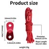 Skyzone 6 Pack Reflective Ropes - 4mm x 4M Camping