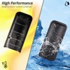 Truck Black Pair Set Mirror Covers Black Housing Door Rearview