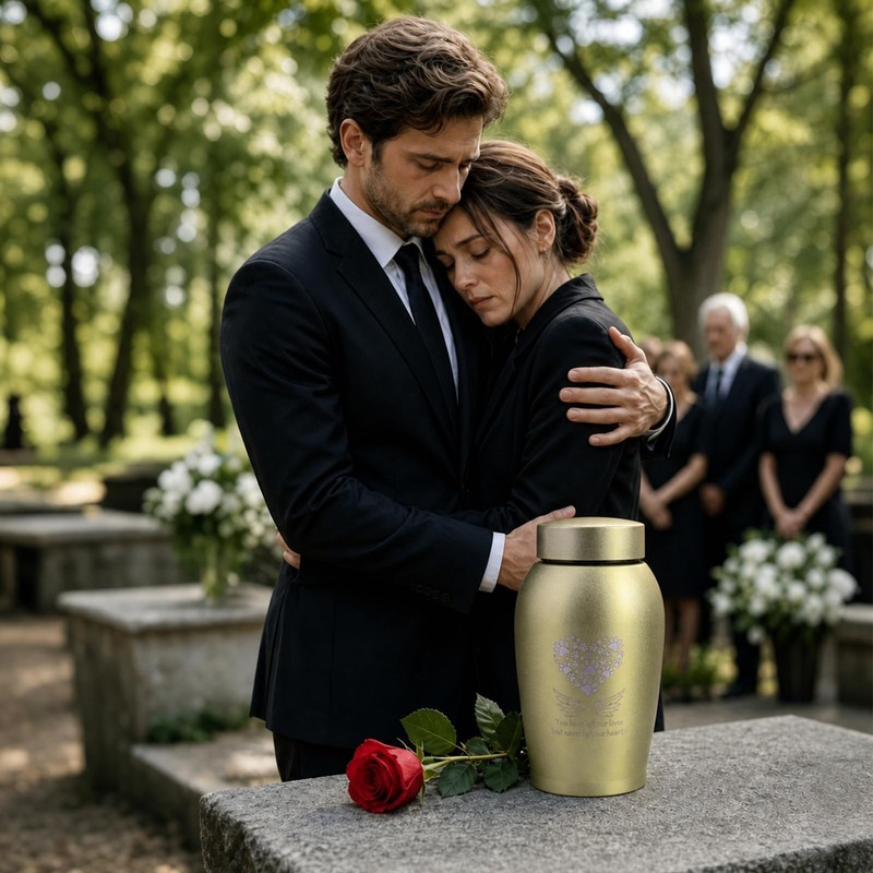 Cremation Urns for Pet Ashes Angel Wings Urn for Funeral