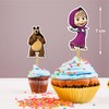 Masa and the Bear CupCake Topper