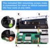 GeeekPi N04 M.2 M-Key NVMe SSD Shield for Raspberry Pi