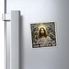 Funny Raccoon Magnet, Jesus Decal, Raccoon Fridge Magnet, Super Cute