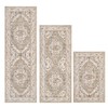 Pauwer Kitchen Mats for Floor 3 Piece Set Boho Non