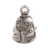 Guardian Bell Good Luck Bell w/Keyring & Black Velvet Gift