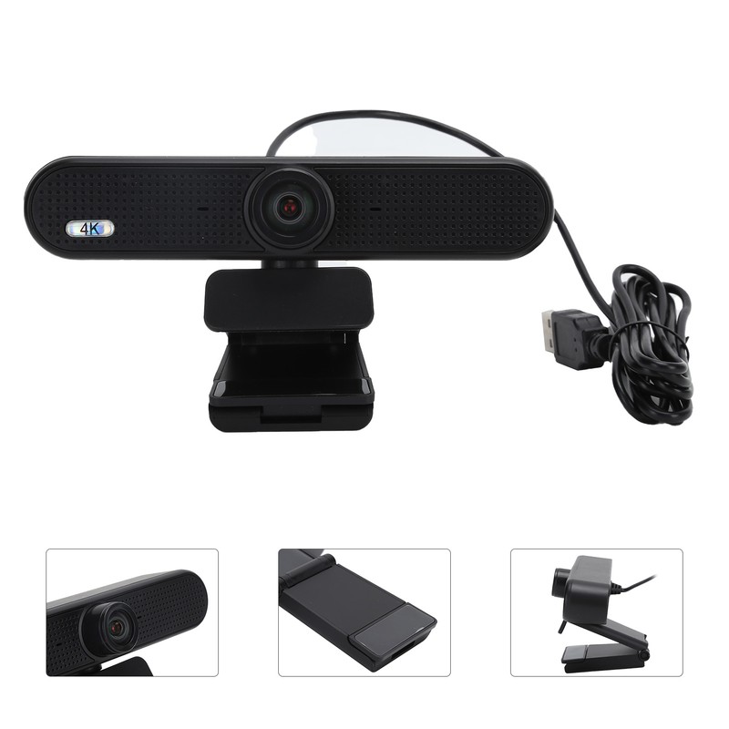 C55e 4K HD Webcam with Microphone USB Computer Camera for