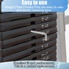 L-Type Weight Stack Pin, 3/8in Diameter 4.4in Locking Space Carbon