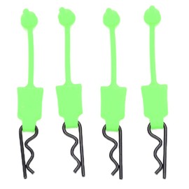 ZAWELIYO RC Car Shell Universal Body Clips Pins Replacement Model Car Accessories for ARRMA Axial SCX10 D90 Redcat GEN8 (Green)