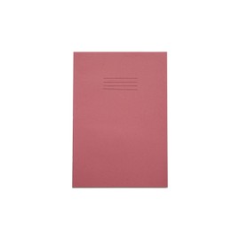 Rhino Stationery Exercise Book | A4 | 80 Page | Blank Exercise Book | Pink | Learning Resources | School Books | Pack of 1