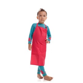 LissomPlume children's painting apron, artificial coat, children's apron, cooking apron, painting, craft apron, work apron -