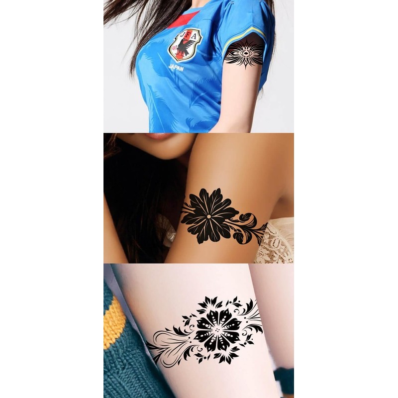 Joni5 Temporary Bracelet Tattoos Leg Tattoos Arm Tattoos 5 Sheets