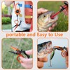SYNFLUX Mini Fishing Pliers Saltwater, Split Ring Tool and Line