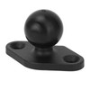 1 Inch Ball Mount Base Aluminum Alloy Rubber Universal Electronic