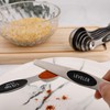 Magnetic Measuring Spoons Stainless Steel Set of 8 Stackable Double