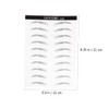 minkissy 3sets Eyebrow Makeup Tools Brow Tint Stencil Durable Eyebrow