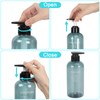 Czemo Pack of 3 Shampoo Dispenser for Shower 500 ml