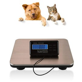Digital Parcel Scales Platform Scales 150 kg / 0.05 kg LCD Display Platform Scale Animal Scales Dog Scales Veterinary Scales Dogs Cats Multifunctional