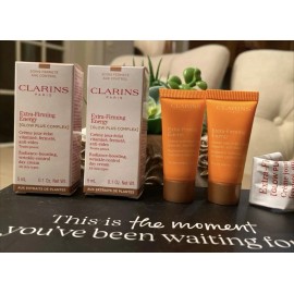 Clarins 2 Clarins Extra-Firming ENERGY Glow Plus Complex Mini Sample 5mL/0.1oz Mini Sz A