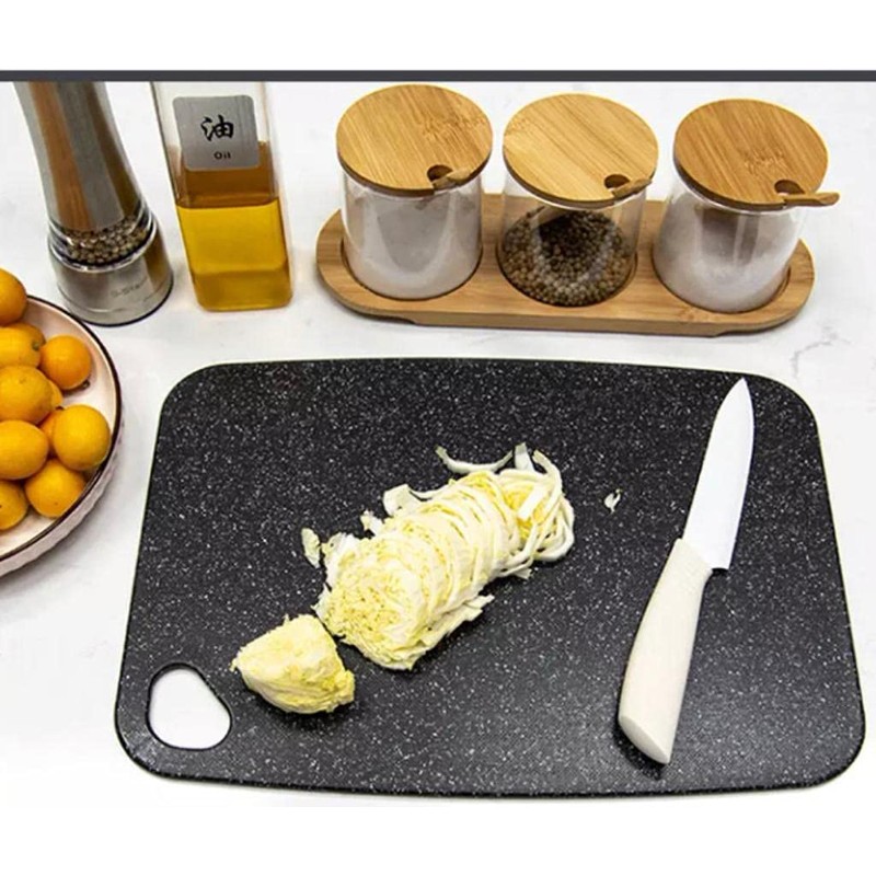 Royal Cuisine Plastic Chopping Cutting Board, Thick Cutting Board with