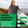 COR Surf Towel Poncho for Adults - Soft Quick Drying