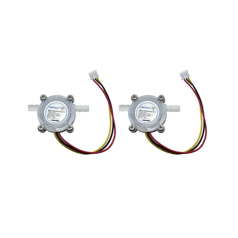 GREDIA Sensor de flujo de agua de 1/4 "Interruptor de