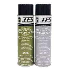 International Epoxies & Sealers IES Self Etching Primer, Gray & Green, Aerosol 1 can of each color