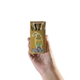 Holy Death Novenario Candle - Color: Black