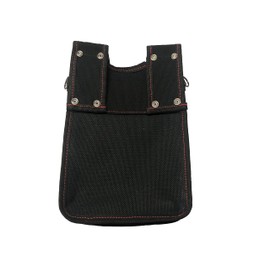 Nix KC-201H Slim Type Waist Bag for Electricians, No. 4, Black