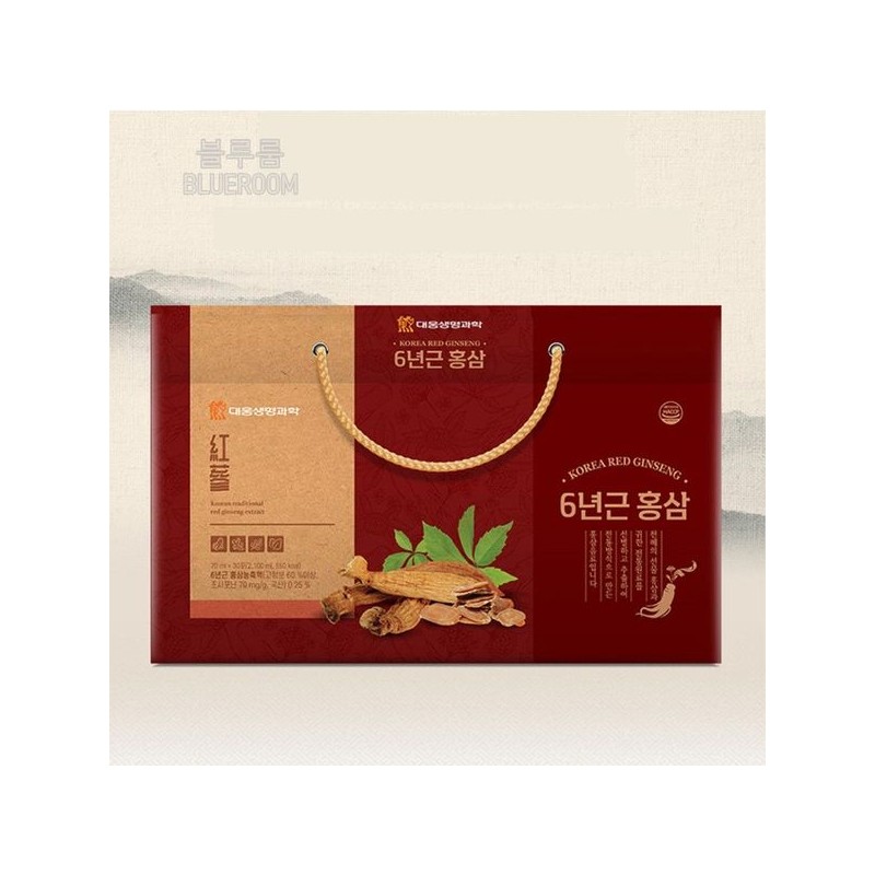 홍삼달임액 어르신 액상형 홍삼 파우치 직장인 효도선물 아버지 Red Ginseng