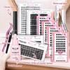 Cluster Eyelashes, Pack of 72 Individual Eyelashes, Eyelash Clusters, DIY