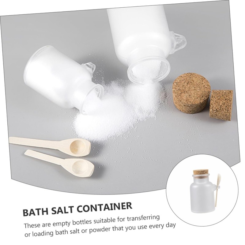 FOMIYES 4sets Sub-packaging Bottles for Bath Salt Cosmetic Leakproof Storage