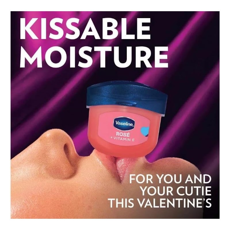 Vaseline Bálsamo Labial Edición Limitada San Valentín, Rosé con Vitamina