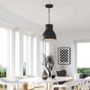 Biaungdo 6 Inch Ceiling Lighting Canopy Kit, Black Pendant Light