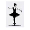 'Ballet Dancer' Temporary Tattoo - Water Resistant, Skin-Safe, Non-Toxic Transfer
