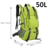 50L Mountaineering Backpack Waterproof Outdoor Running Bag Bicycle Bag Large