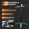 Rechargeable Work Light with Stand, GoGonova Cordless Work Light with