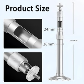 ACTIUSIS Projector Holder, Projector Ceiling Mount, Universal Projector Wall Mount with, Projector Mount, Extension Pole up to 5 kg, Projector Mount Holder, Suitable for Wall Mounting, 20-40 cm